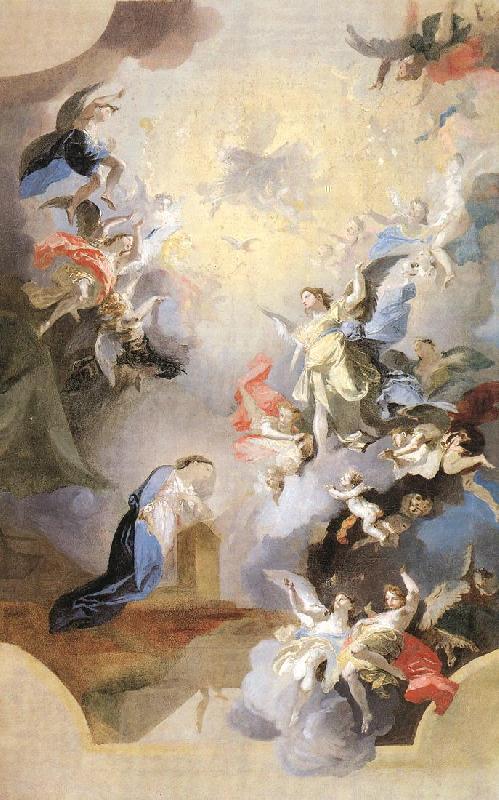 MAULBERTSCH, Franz Anton Annunciation (study) sg china oil painting image